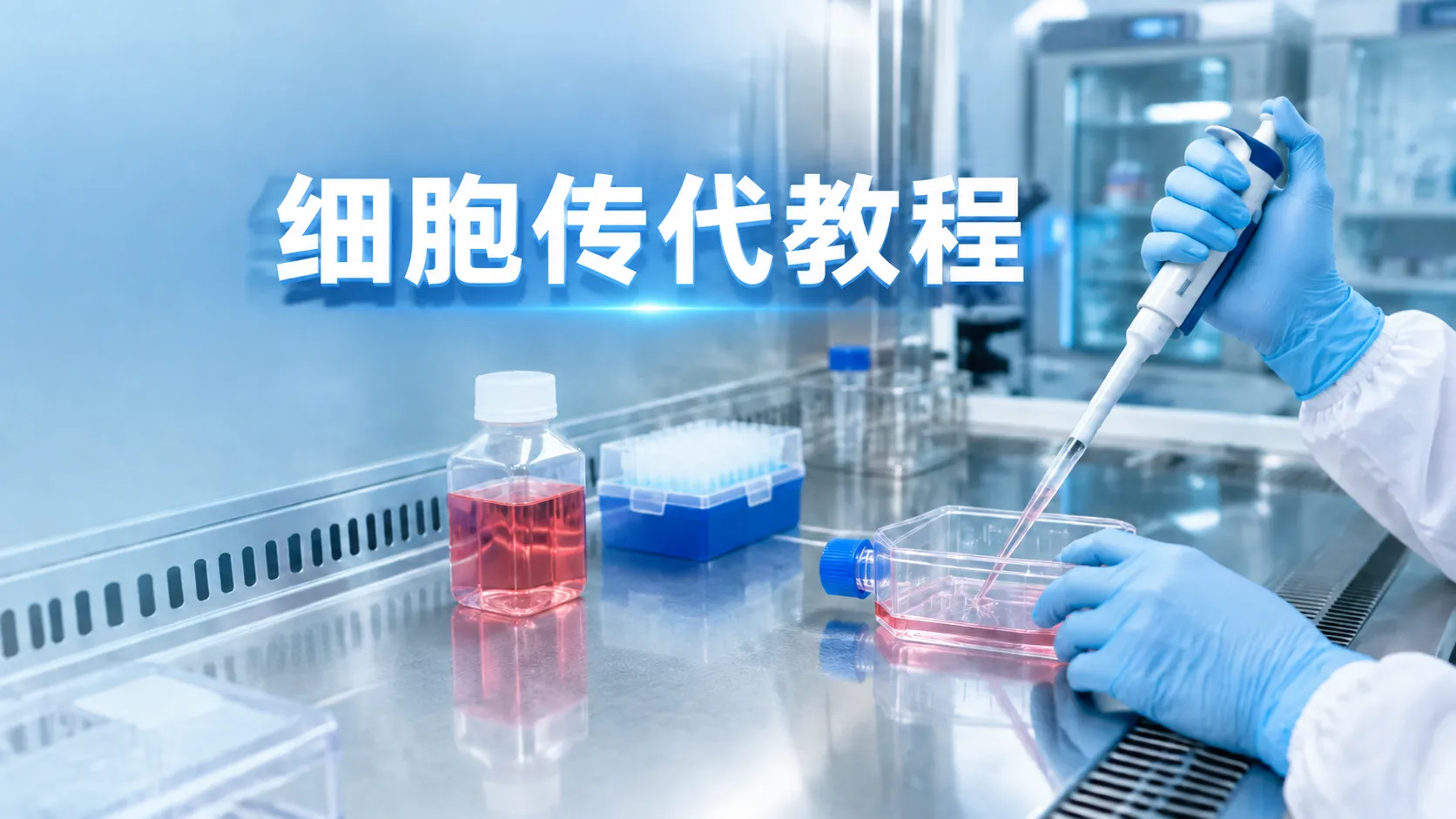 骨肉瘤细胞传代操作教程（143B&U-2OS&K7M2） 的封面